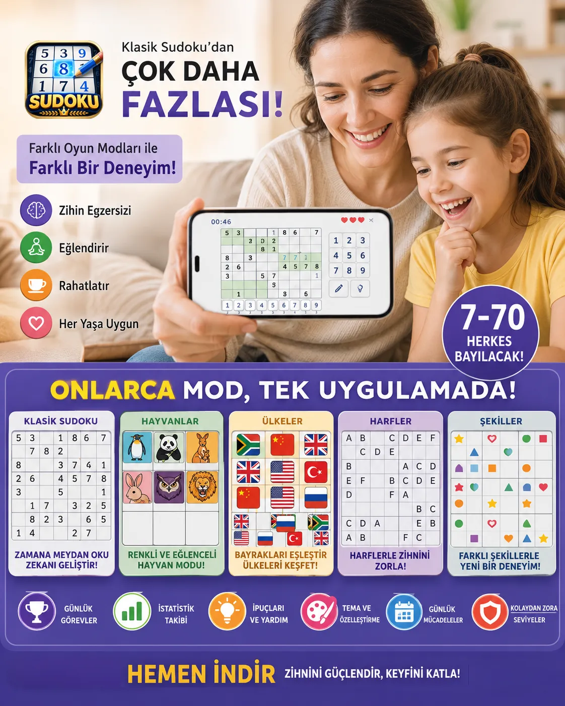 More than classic sudoku